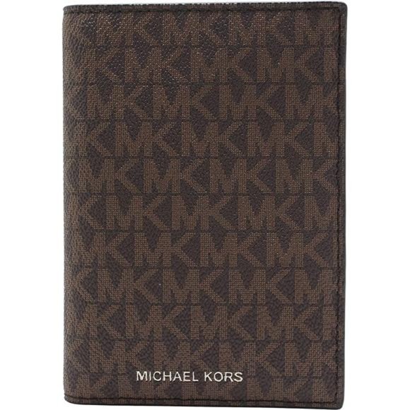 Michael Kors Gifting Passport Wallet Brown/Black
